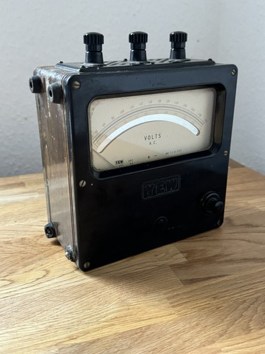 Voltmetro vintage yew yokogawa - voltmetro,
