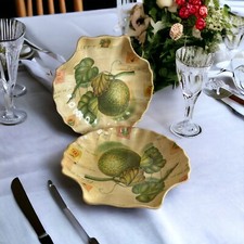 Set Of 2 Bamboo Wood Parquet