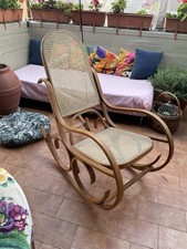 Poltrona dondolo vintage - poltrona,