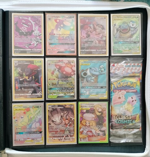Lotto carte pokemon eclissi - pokemon,