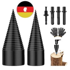 Set punte spaccalegna cono