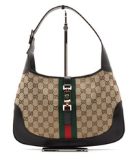 Borsa a tracolla Gucci [Rank A] Jackie GG linea Sherry borsa in pelle...