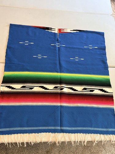 Poncho vintage messicano - , lana