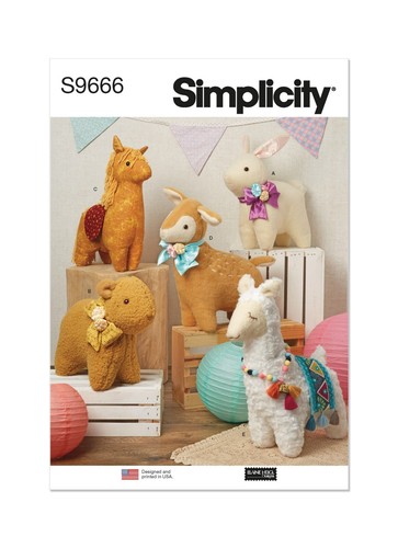 Simplicity 9666 peluche - 9666,
