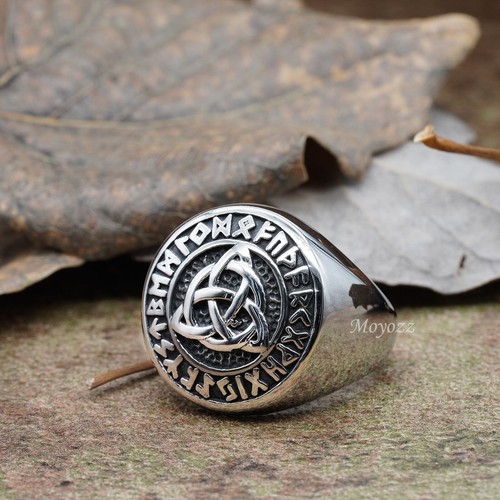Anello uomo runa - anello, vichinga