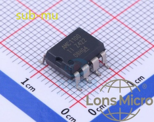 2pcs amc1100dubr sop soic 8 - sop-8, soic-8