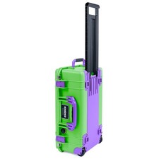 Custodia verde lime e viola