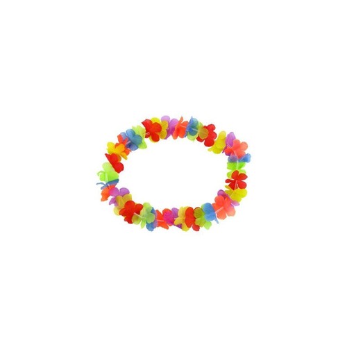 Collane hawaiane stoffa con - collane,