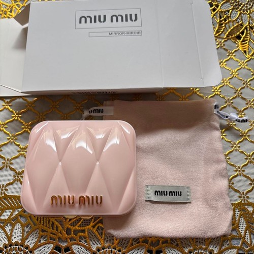 Miumiu specchio compatto rosa - compatto,