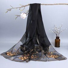 Donna Seta Lana Sciarpa