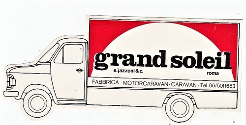 Adesivo grand soleil jazzoni - soleil,