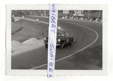 MILLE MIGLIA 1955  FOTOGRAFIA  ORIGINALE   LANZANOVA FIAT  1100  N.215  10X7