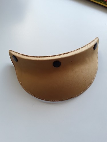 Frontino casco jet pelle
