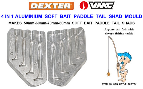 Dexter alluminio esca - dexter, in