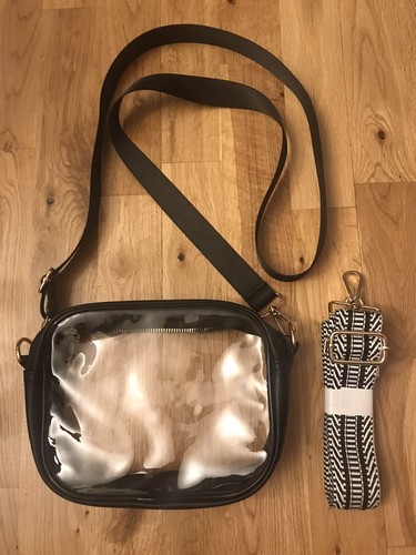 Borsa tracolla trasparente - borsa, a