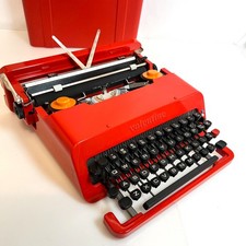 Vintage Olivetti Valentine
