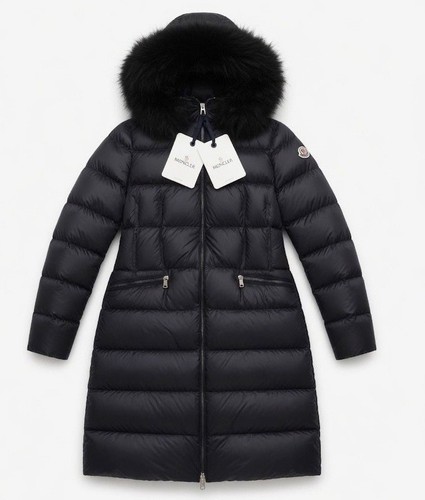 Piumino lungo moncler boedic - lungo,