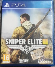 SNIPER ELITE 3 III Afrika PS4