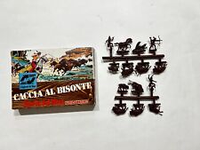 ATLANTIC 1001 CACCIA AL BISONTE COMPLETA SU SPRUE CON SCATOLA ORIGINALE H0