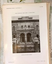 TAVOLA SCUOLA ELEMENTARE "MONTE GRAPPA" REGGIO EMILIA anni 30