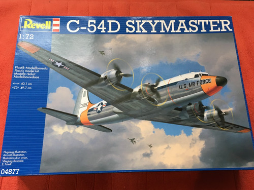 Revell 04877 c 54d - revell, c-54d