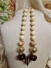 Collana Bigiotteria Lung. Cm. 42 Elllelle Italy vintage (V3) ^