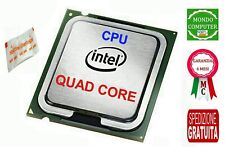 PROCESSORE SOCKET LGA 775 & INTEL QUAD CORE