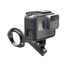 Supporto barra tubo 30-32mm per Gopro Hero 6 7 8 9 manubrio bicicletta moto