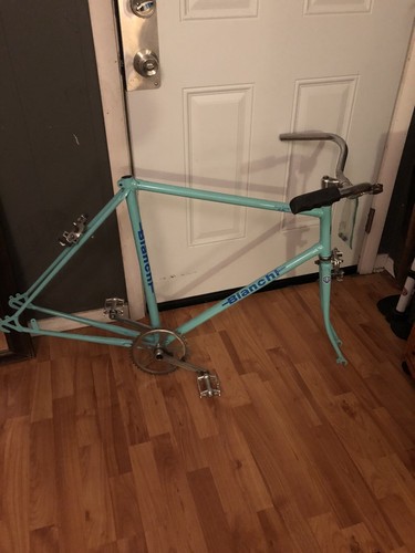 Bianchi steel frame forks - ,
