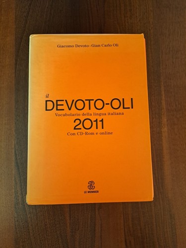 Dizionario italiano devoto oli - italiano, devoto-oli