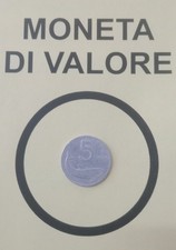 Moneta 5 LIRE da collezione -