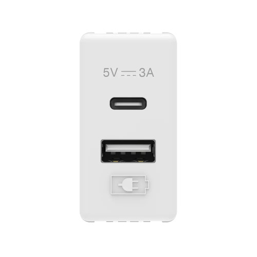 Alimentatore usb 3a gewiss - alimentatore, a+c