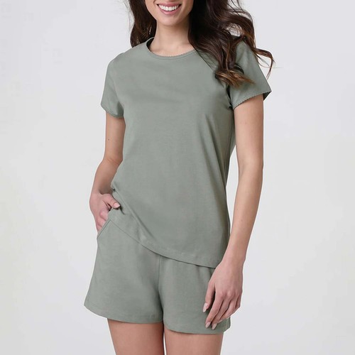 Pigiama donna corto 100%