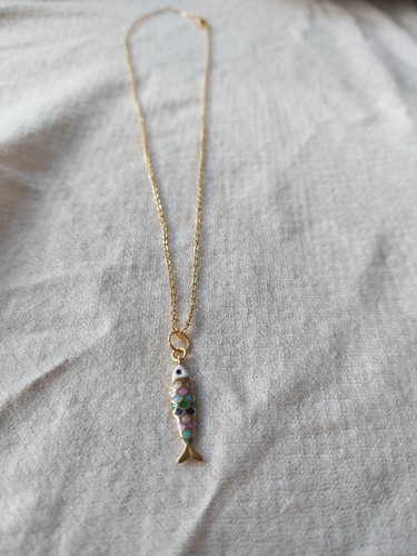 Collana pesce sardina - pesce,