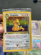 dragonite fossil holo 1°