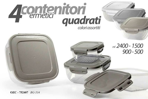 Set contenitori ermetici - contenitori,