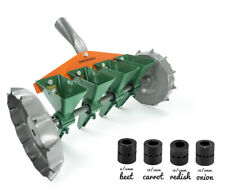 Varomorus Giardino Mano Manuale Seminatrice 4 Fila Piantatore Semina Verdura