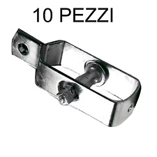 10 X Tendifilo Tenditore Tirante Acciaio ZINCATO Recinzione Tendi Filo MORSETTO