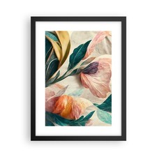 Poster 30x40cm fiori vintage - poster,