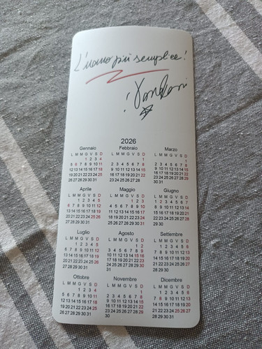 Calendario 2026 magnete - 2026,