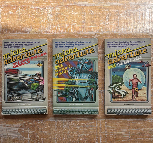 Micro adventure paperback lot - adventure,