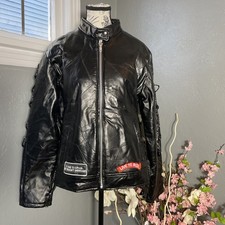 Giacca moto pelle bufalo - giacca,