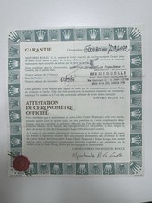 Garanzia originale Rolex