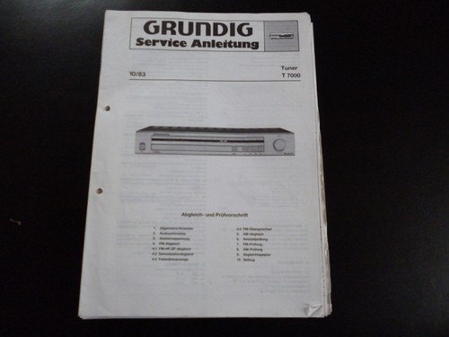 Manuale servizio originale - servizio,