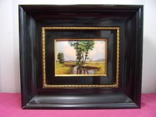 Pittura su Email Paesaggio Di