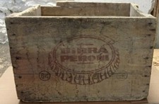 cassa birra peroni in legno