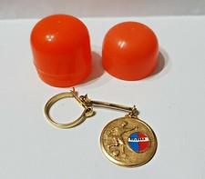 Kinder egg metallfiguren Keyring Spielezeuge anni80 portachiavi calcio Bologna