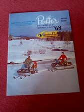 MOTOSLITTE ARCTIC CAT PANTHER COUGAR SERIES SNOWMOBILE originale 1967
