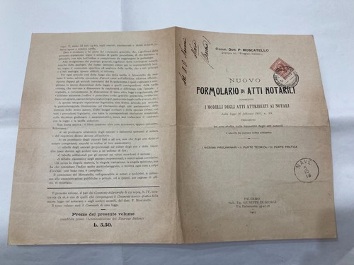 Documento storia postale - documento,