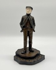 Antica statuina in bronzo